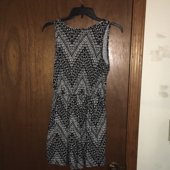 Cherry on Top black and white romper - Picture 2 of 2